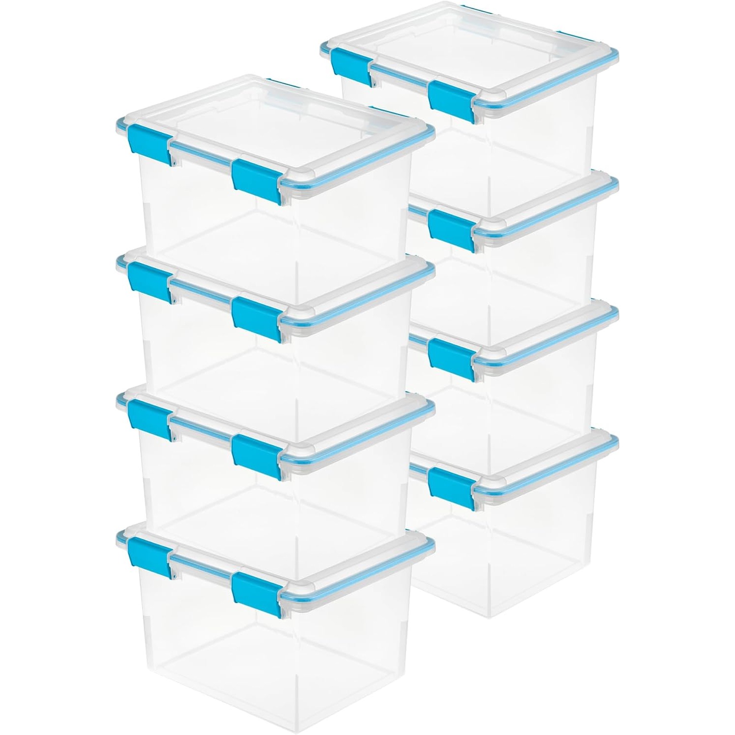 Home Bathroom Cabinets - Dichtungs-Aufbewahrungsbox mit Deckeln für Zuhause &