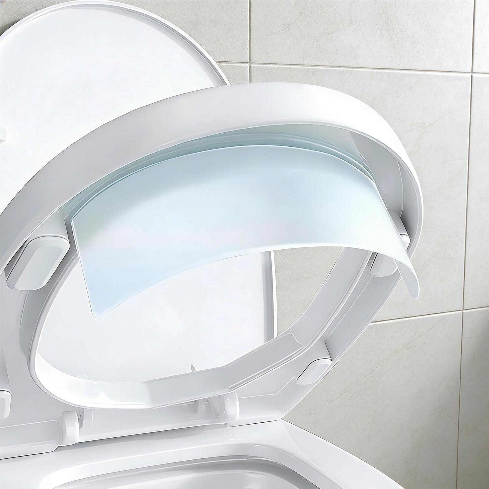 Home Bathroom With Two Toilets - Spritzschutz für Toilette, hochdichter, hydrophober 25