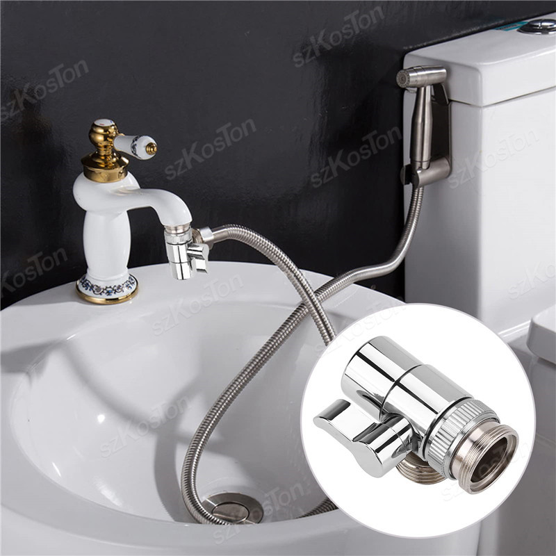 Home Bathroom With Two Toilets - Für Zuhause Küche Wasserhahn Düse Eins