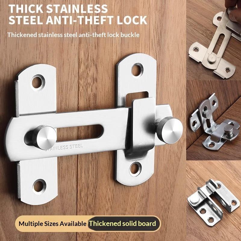 Home Hardware Bathroom Cabinets - 【CPI】Dicker Türriegel aus Edelstahl, Hardware-Torriegel, Diebstahlschutz,