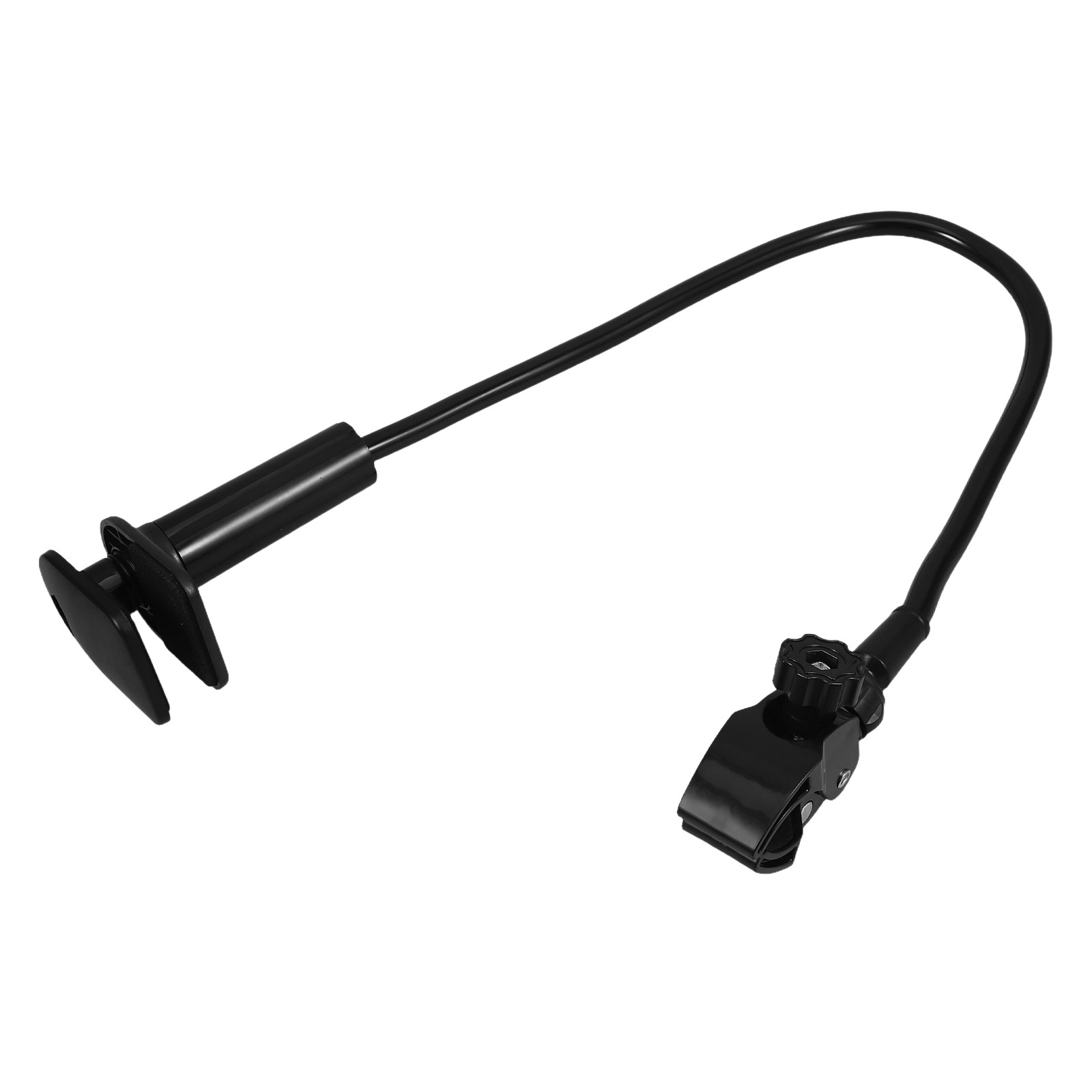 Home Bathroom Hand Dryer - Universeller Haartrocknerhalter Schwarz Verstellbare Klemme Tischständer