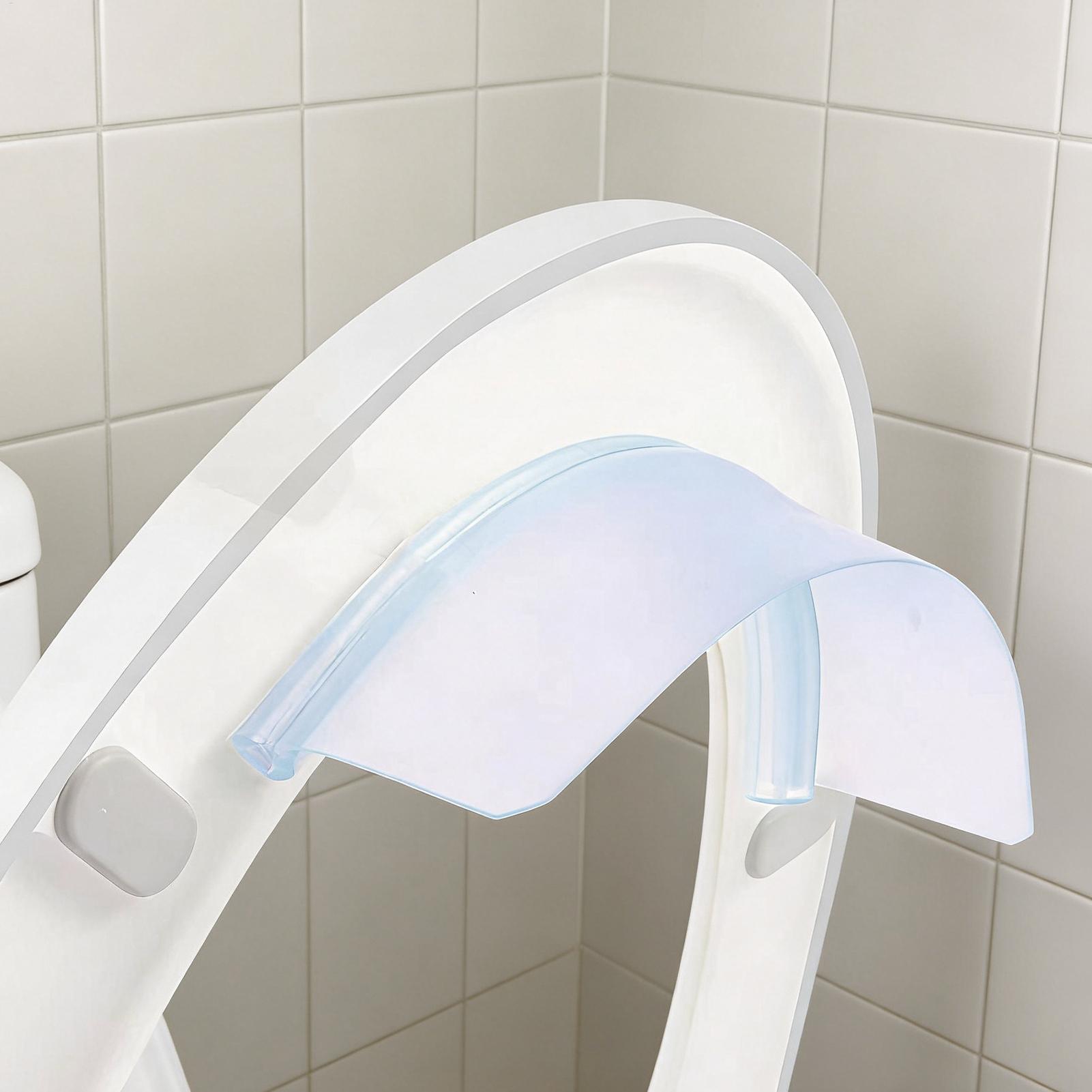 Home Bathroom With Two Toilets - 10-Zoll-Toilettensitz-Urinspritzschutz, hygienischer Urinspritzschutz für die Toilette