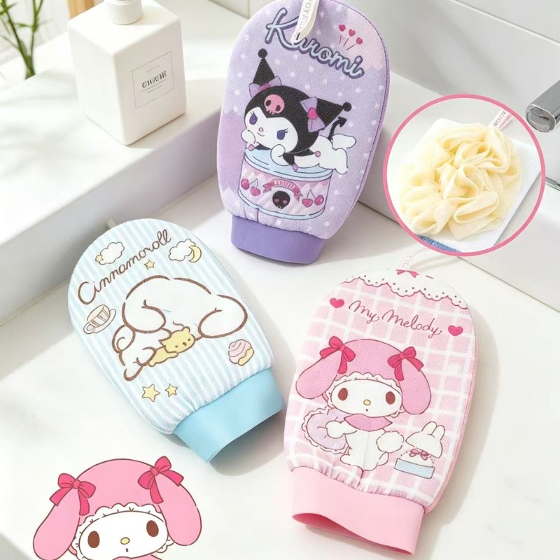 Home Bathroom Products - Kawaii Cartoon Punk Print Badeschwamm Hochwertiger