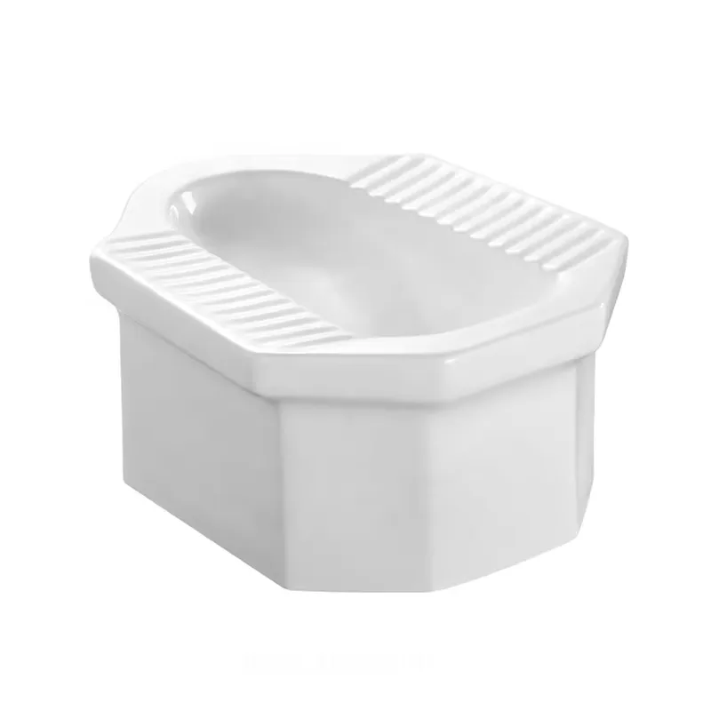 Home Bathroom Ware - Keramik-Hockertoilette mit Sitz, modernes Spül-Design, thailändischer