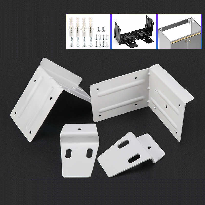 Home Hardware Bathroom Cabinets - 1 Paar Badezimmerschrank-Hängebeschläge aus kaltgewalztem Stahl,