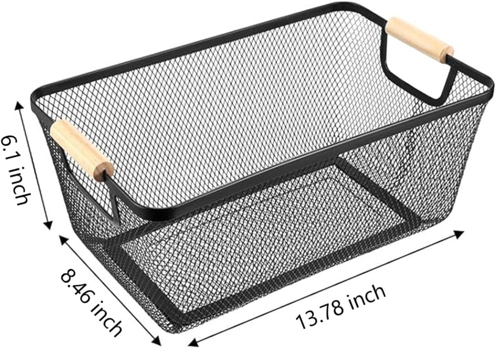 Großer Draht-Aufbewahrungskorb – Home Bathroom Organizer Bewertung und Preis