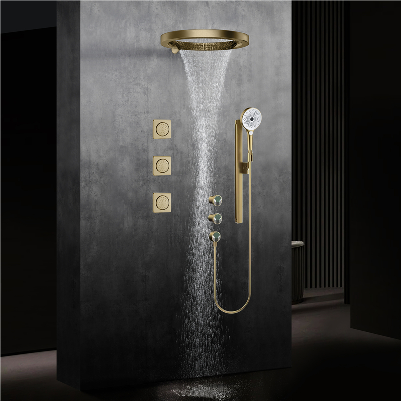 Beyoon Messing Gebürstetes Gol – Shower Head Rain Bewertung und Preis