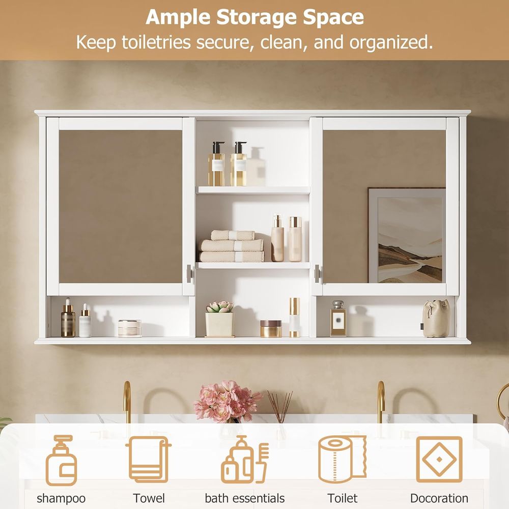 55 x 28 Zoll großer Badezimmer – Home Bathroom Mirror Bewertung und Preis