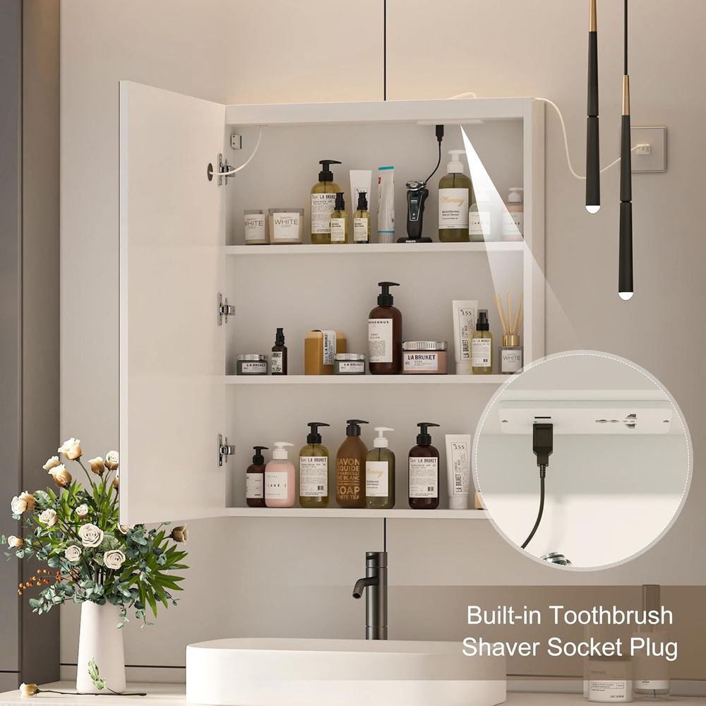 24x30 Medizinschrank mit Beleu – Home Outlet Bathroom Bewertung und Preis