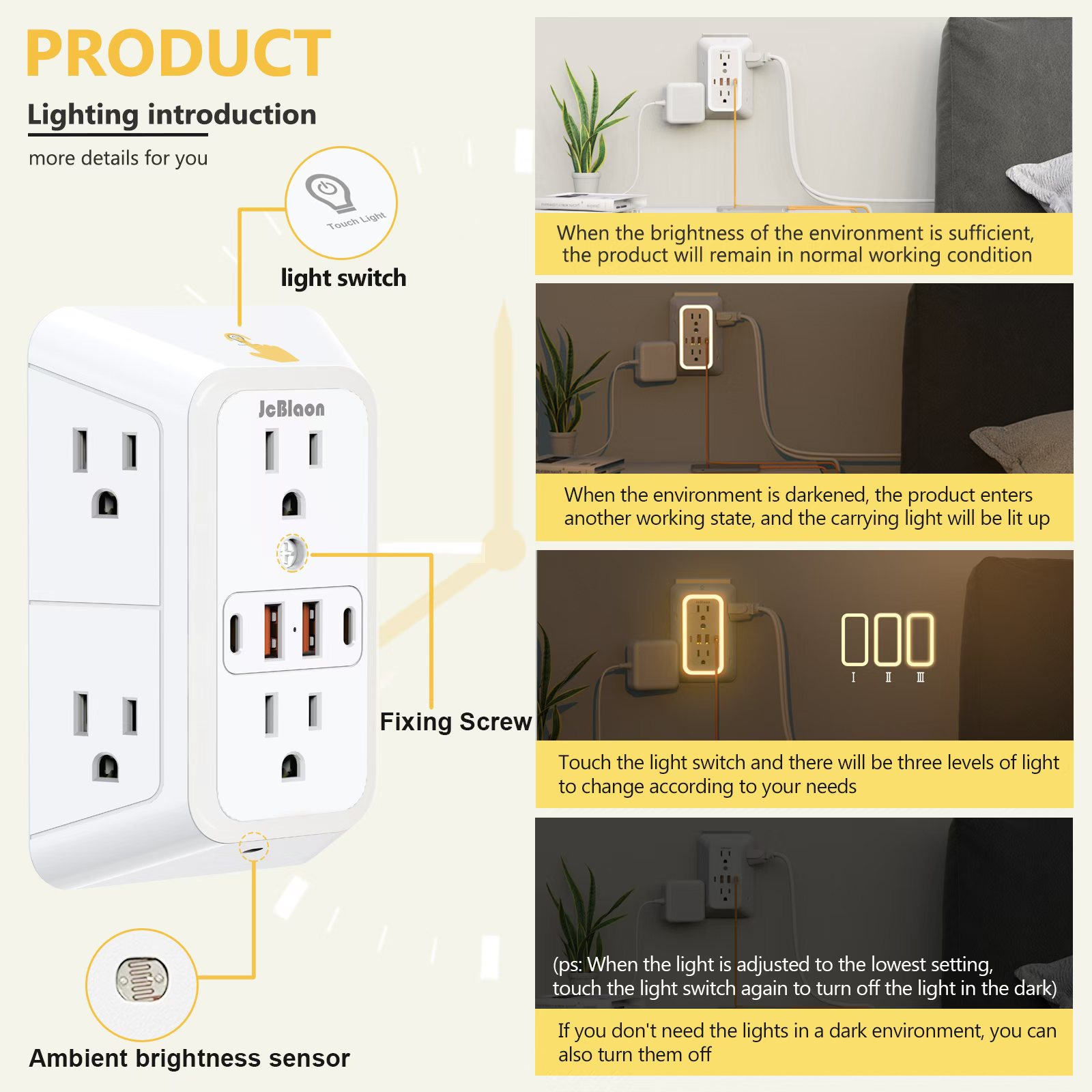 USB-C Wandsteckdose mit Nachtl – Home Outlet Bathroom Bewertung und Preis