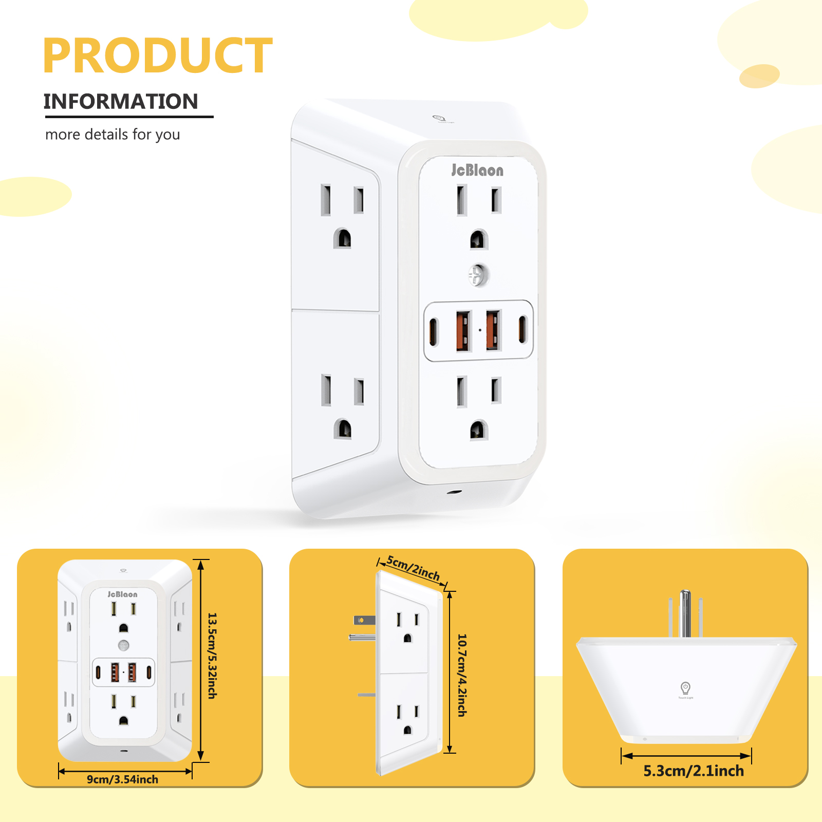 USB-C Wandsteckdose mit Nachtl – Home Outlet Bathroom Bewertung und Preis