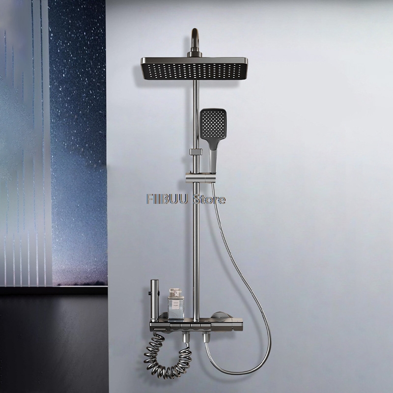 LED-Display-Duschsystem mit gr – Home Outlet Bathroom Bewertung und Preis