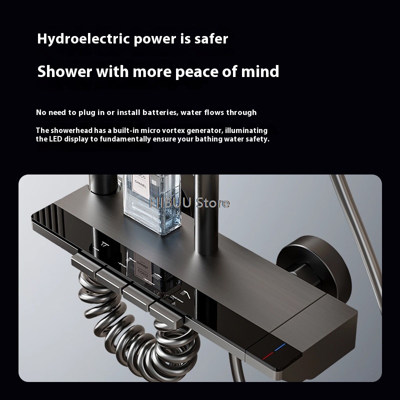 LED-Display-Duschsystem mit gr – Home Outlet Bathroom Bewertung und Preis