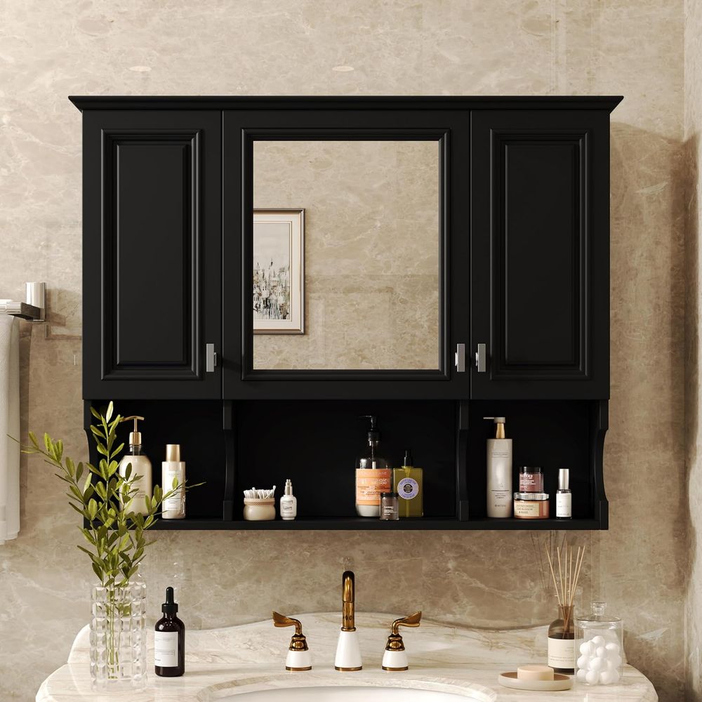 Badezimmer-Wandschrank mit Spi – Home Bathroom Mirror Bewertung und Preis