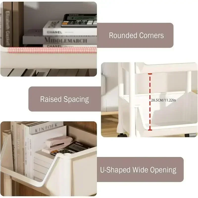 5-stufiger Rollwagen mit Räder – Home Bathroom Organizer Bewertung und Preis