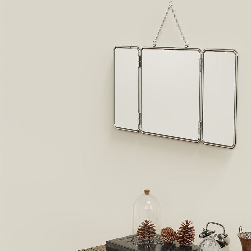 Ins Style Quadratischer dreifa – Home Bathroom Mirror Bewertung und Preis
