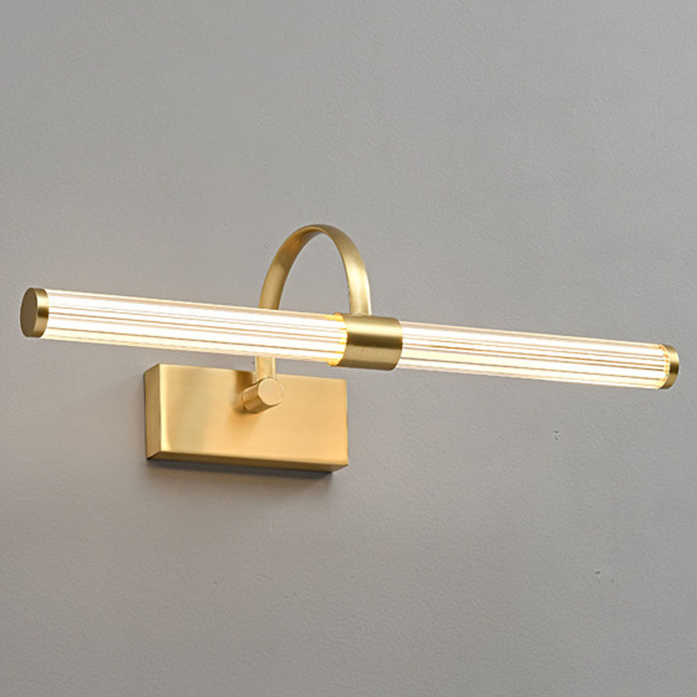 Moderne Messing-Acryl-LED-Wand – Home Bathroom Mirror Bewertung und Preis