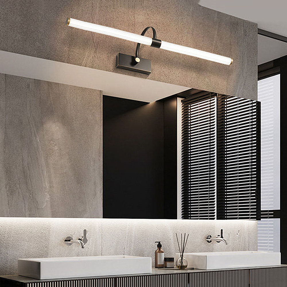 Moderne Messing-Acryl-LED-Wand – Home Bathroom Mirror Bewertung und Preis