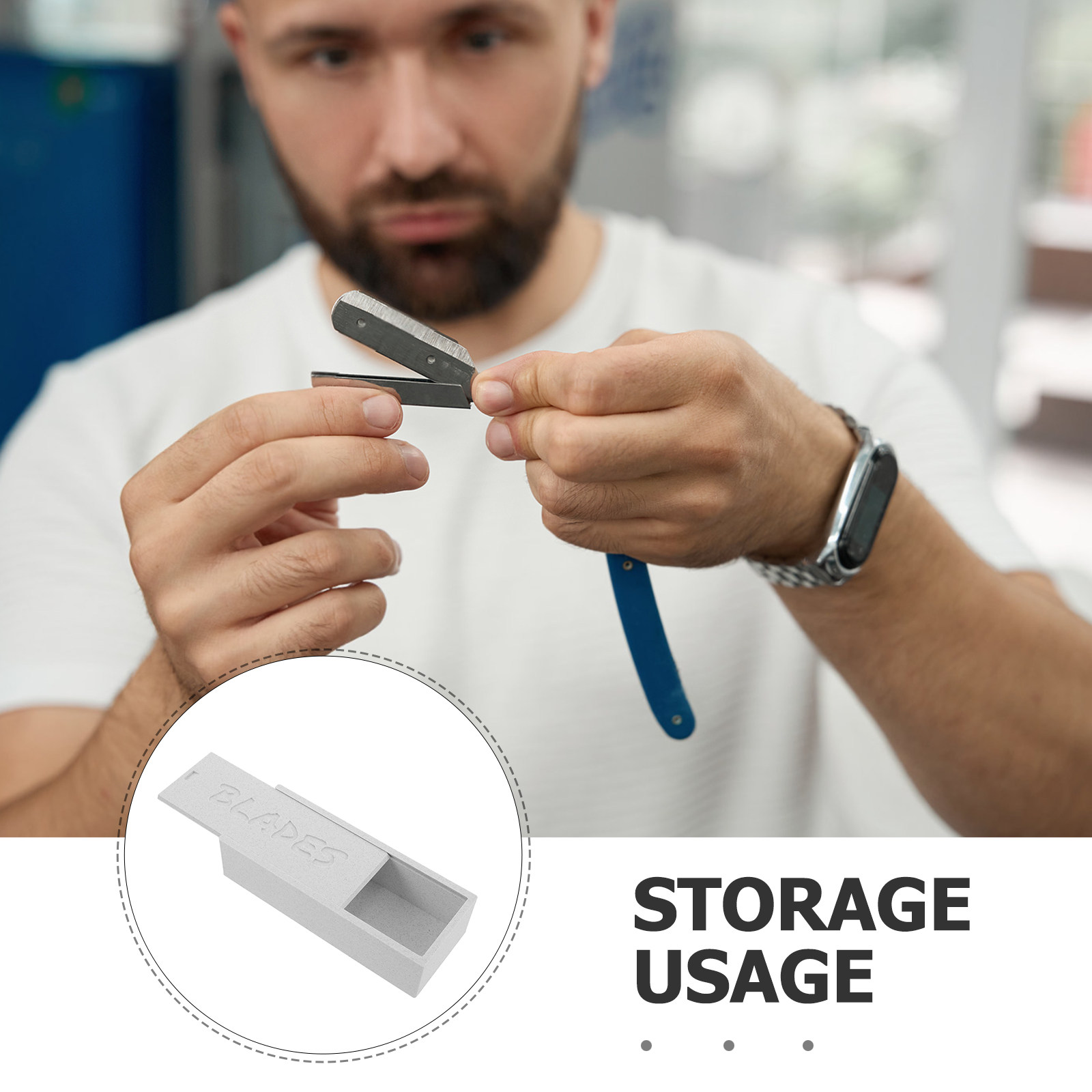 Weißer Doppelfach-Klingen-Aufb – Home Bathroom Organizer Bewertung und Preis