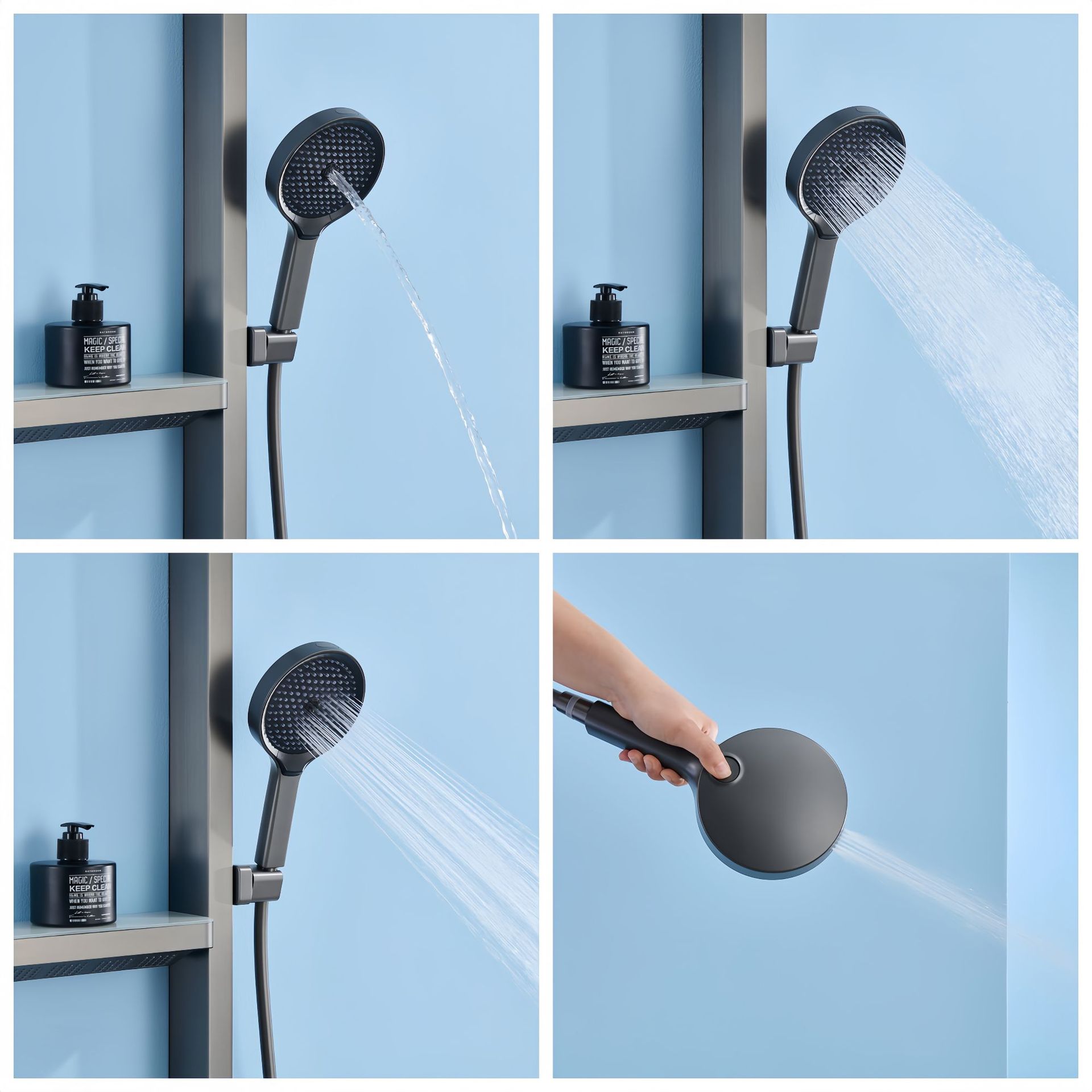 Regenduschset, LED-Digitalanze – Shower Head Rain Bewertung und Preis