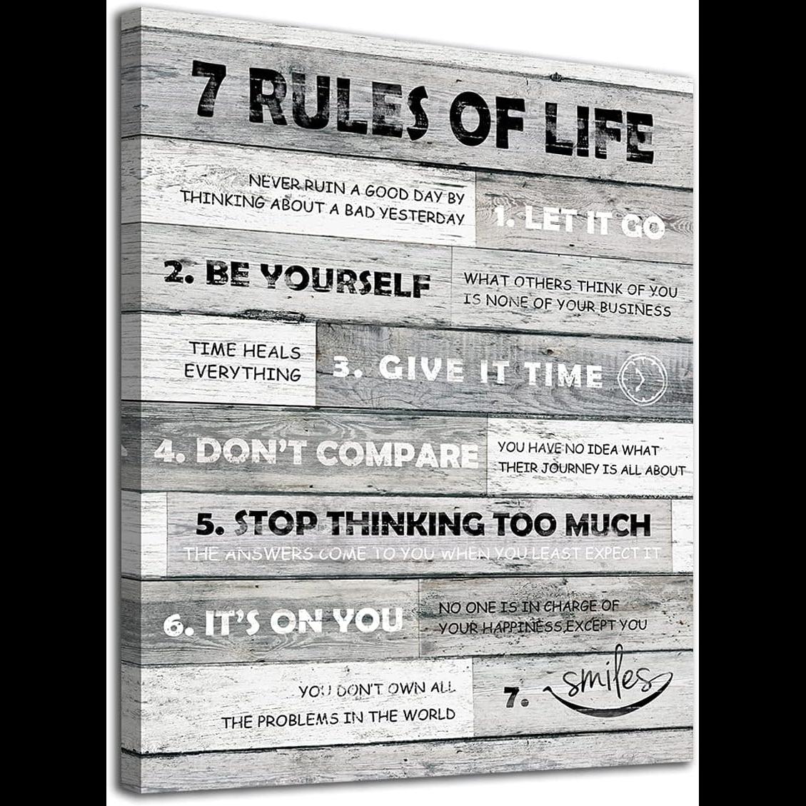 Inspirierende Wandkunst, Motiv – Home Bathroom Rules Bewertung und Preis