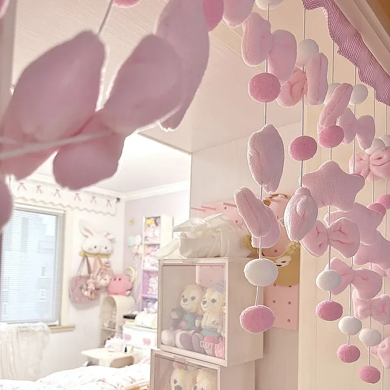 Rosa süße Schleife kurze Vorha – Home Bathroom Products Bewertung und Preis