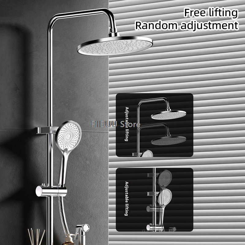 Hochdruck-Duschsystem, verstel – Shower Head Rain Bewertung und Preis