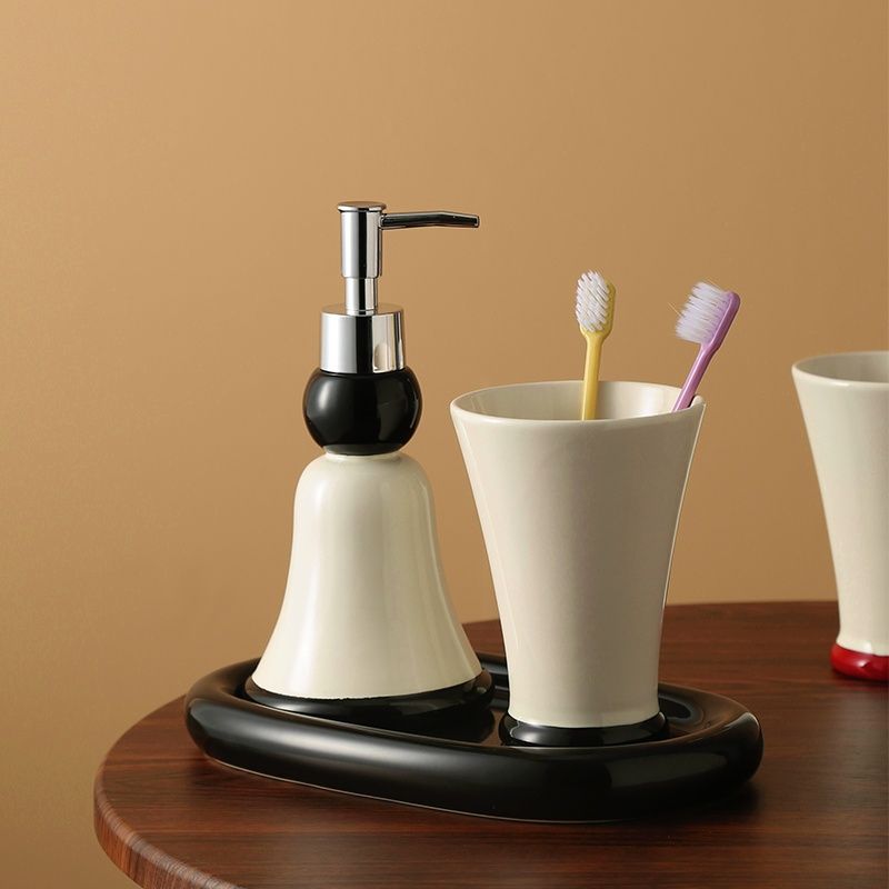 Badezimmer Keramik-Lotionflasc – Home Bathroom Ware Bewertung und Preis
