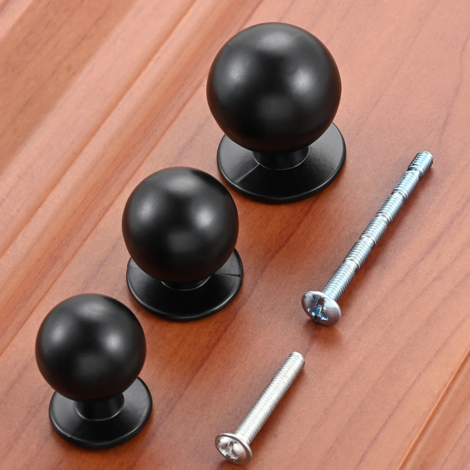 6 Stück schwarze moderne Schra – Home Hardware Bathroom Cabinets Bewertung und Preis