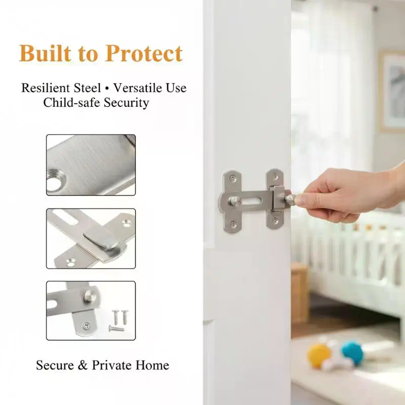 Dicker Edelstahl-Türriegel, Sc – Home Hardware Bathroom Cabinets Bewertung und Preis