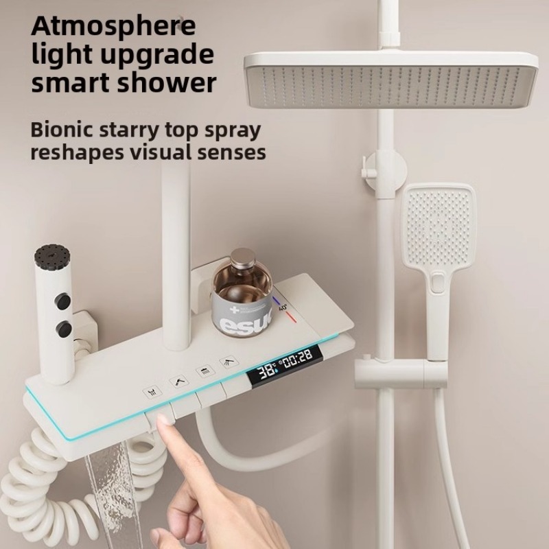 Thermostatisches Duschset für  – Shower Head Rain Bewertung und Preis