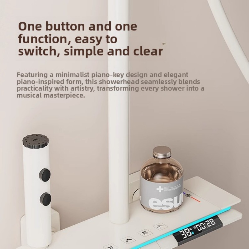 Thermostatisches Duschset für  – Shower Head Rain Bewertung und Preis