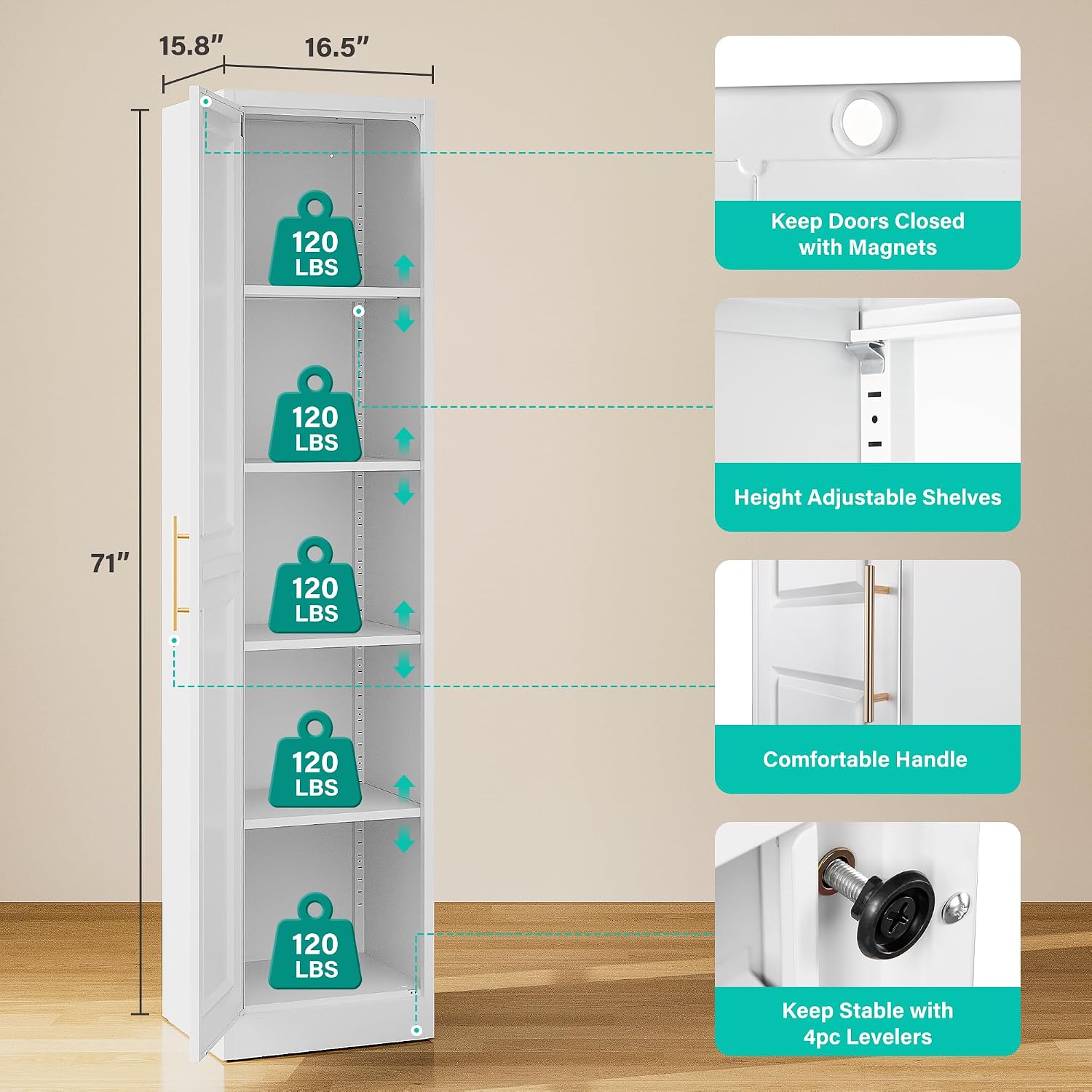 Hoher, schmaler Aufbewahrungss – Home Bathroom Cabinets Bewertung und Preis