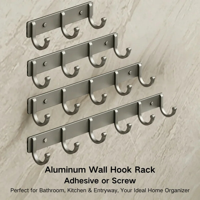 Aluminium-Wandhakenleiste – bo – Home Bathroom Organizer Bewertung und Preis