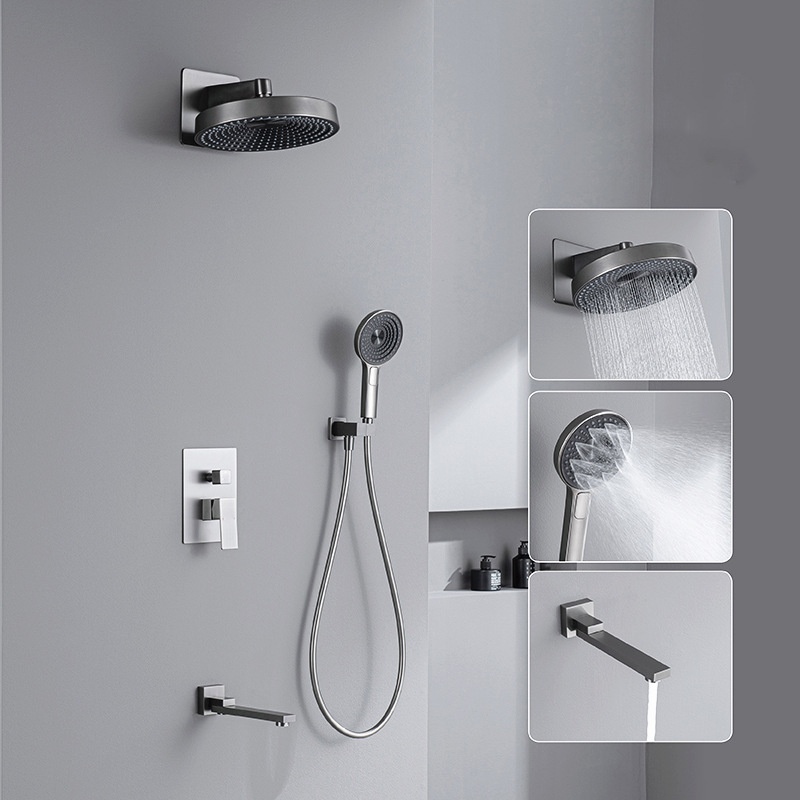 Hochwertiges Einbau-Duschset M – Shower Head Rain Bewertung und Preis