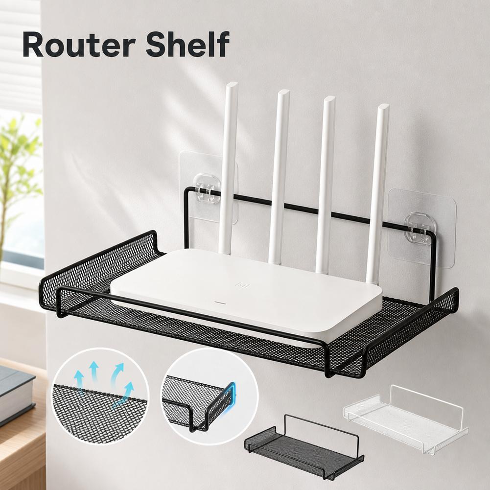 Edelstahl-Wandregal für Router – Home Bathroom Organizer Bewertung und Preis