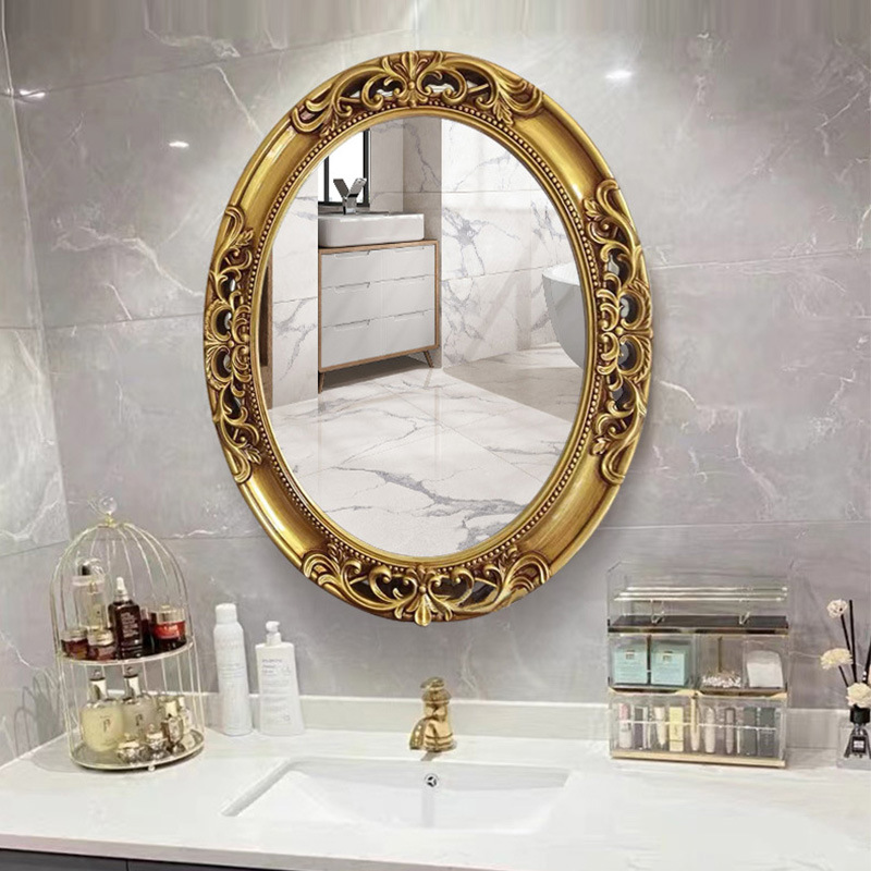 Europäischer Ovaler Hohlspiege – Home Bathroom Mirror Bewertung und Preis