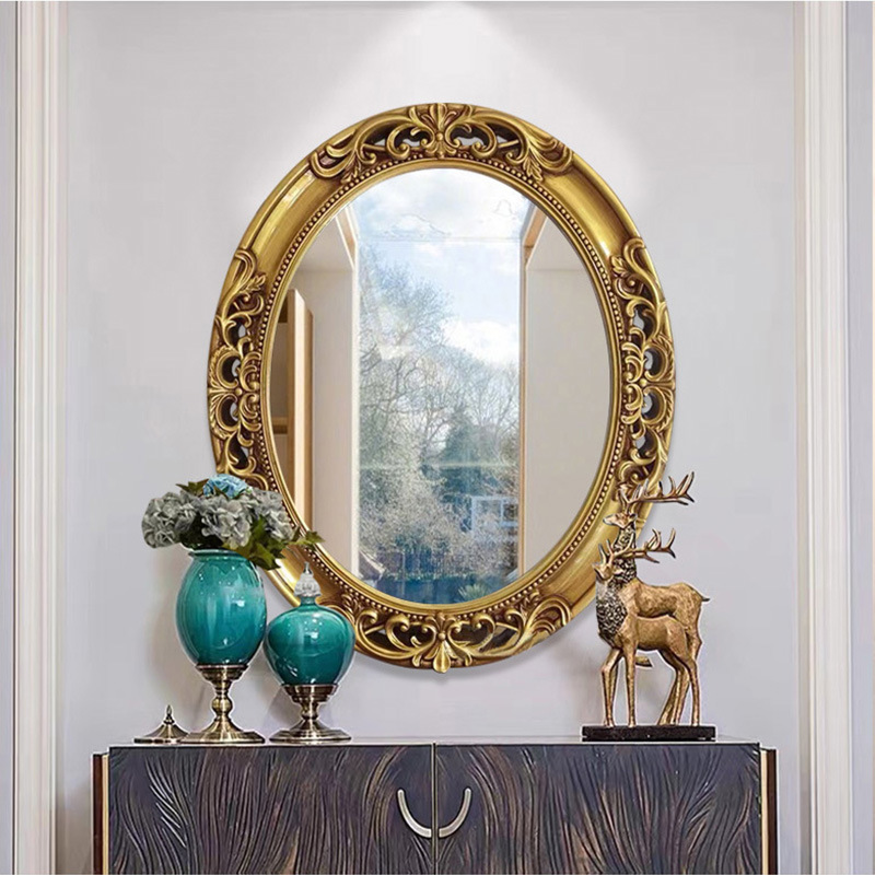 Europäischer Ovaler Hohlspiege – Home Bathroom Mirror Bewertung und Preis