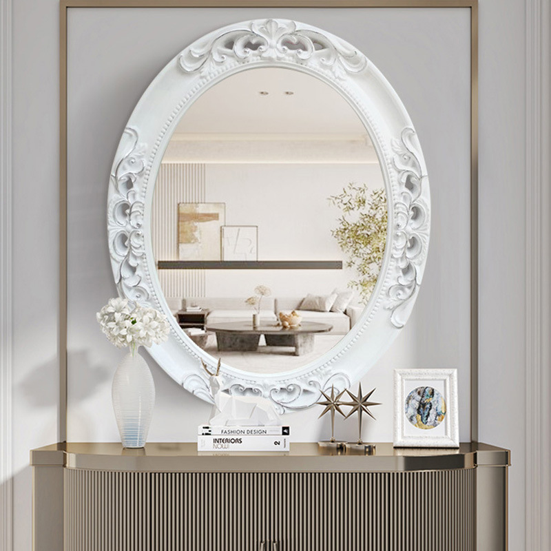 Europäischer Ovaler Hohlspiege – Home Bathroom Mirror Bewertung und Preis
