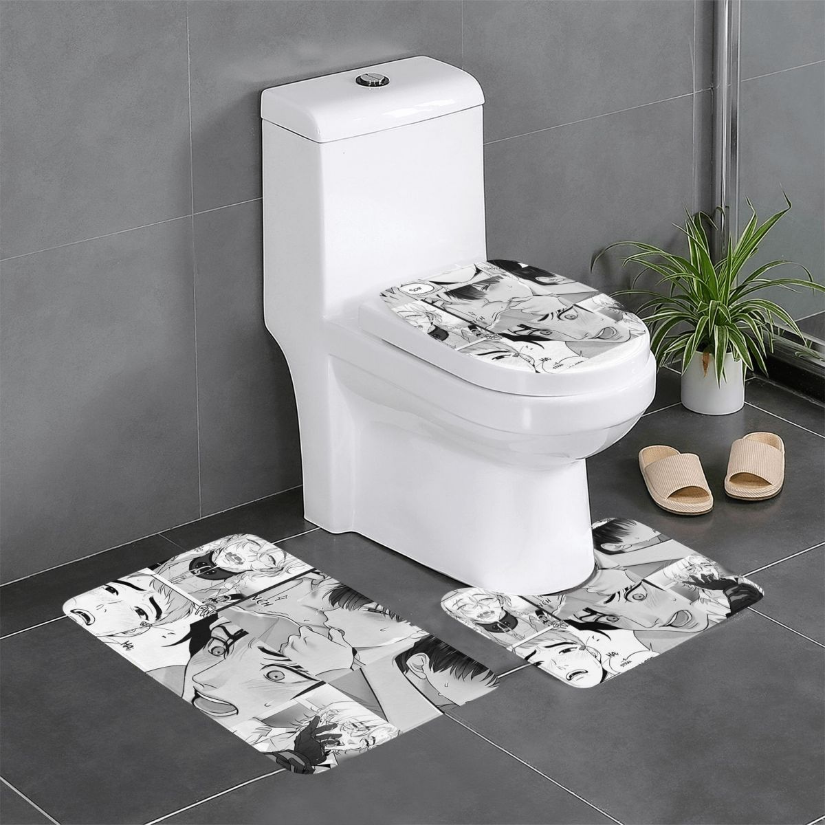 The Good Yaoi Boys 3-teiliges  – Home Goods Bathroom Sets Bewertung und Preis