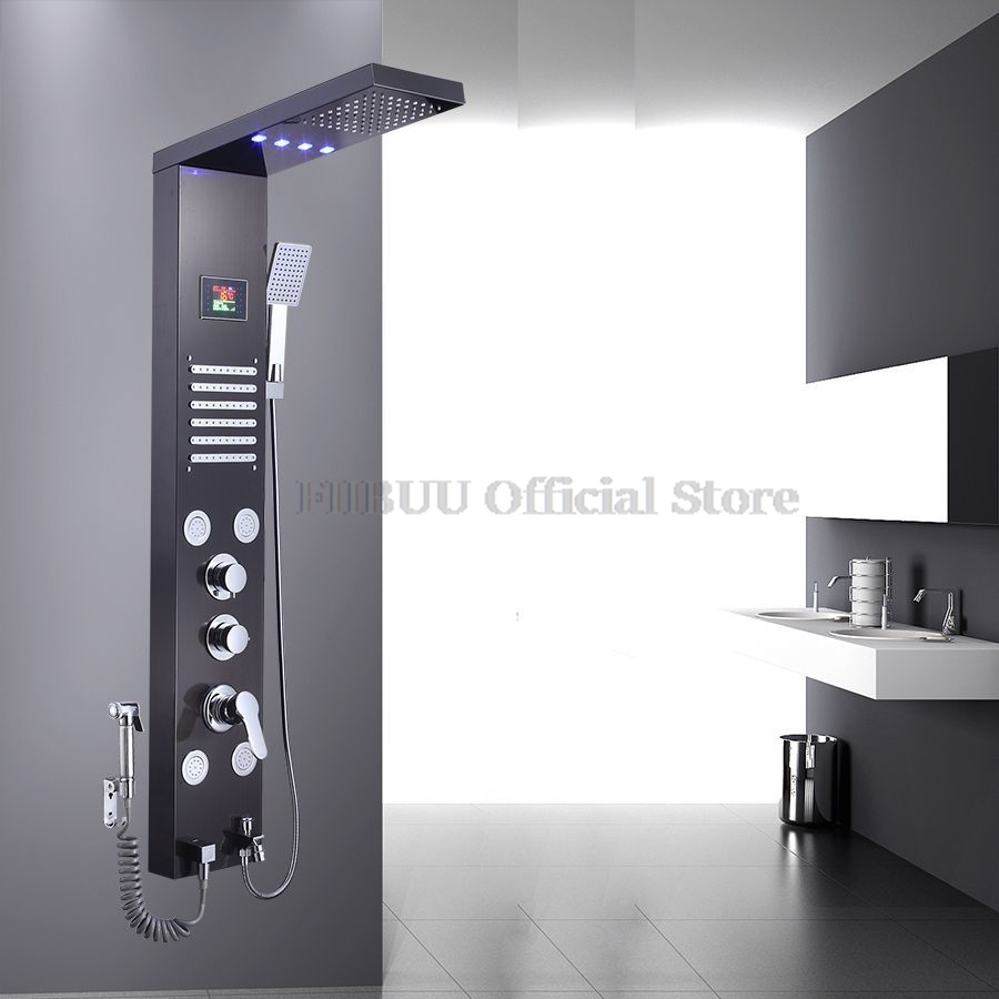 Luxus dusche Smart Dusch syste – Shower Head Rain Bewertung und Preis