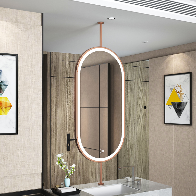 Größe 60x90cm Ovaler Hängespie – Home Bathroom Mirror Bewertung und Preis